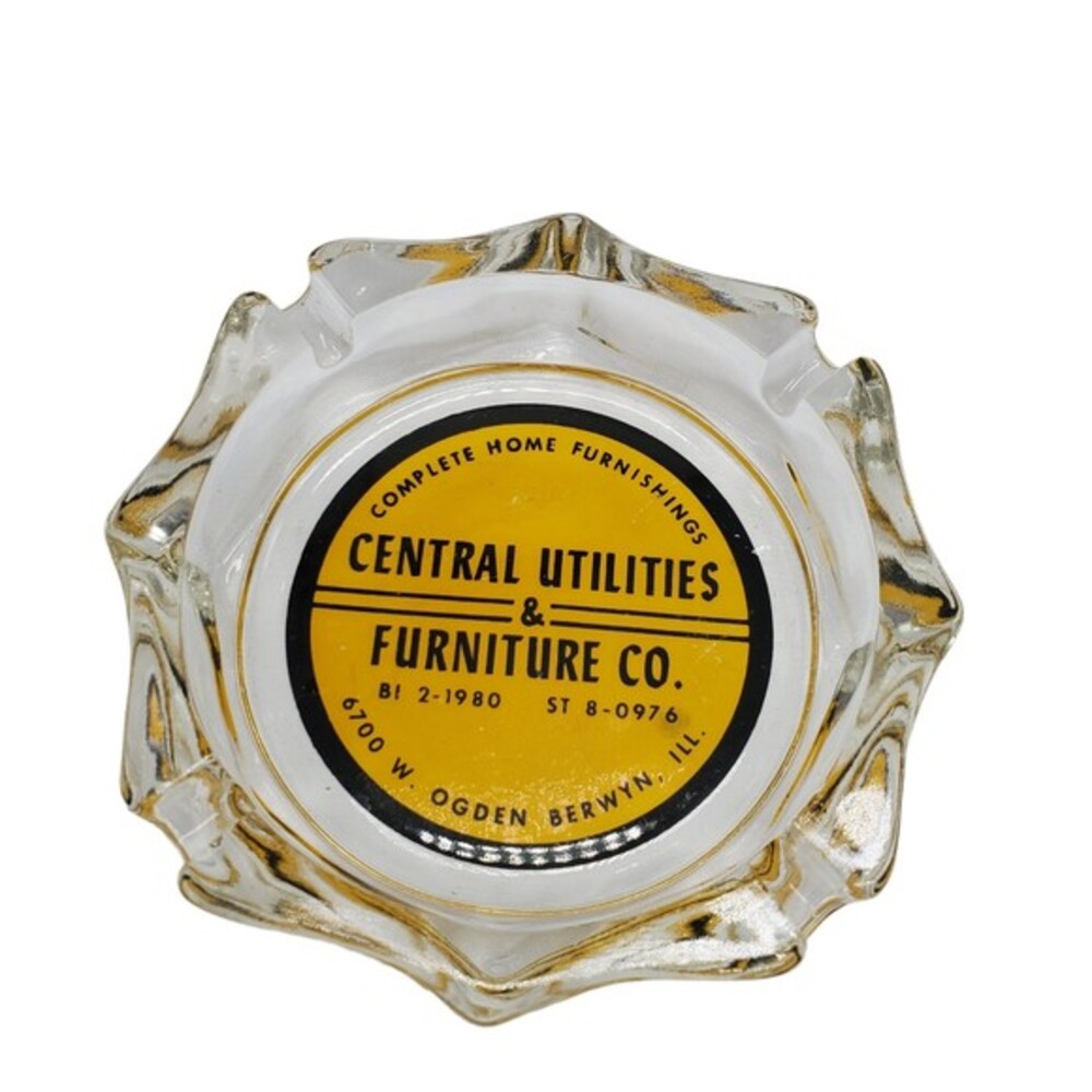 Vintage Ashtray Central Utilities & Furniture Co - Picture 5 of 7